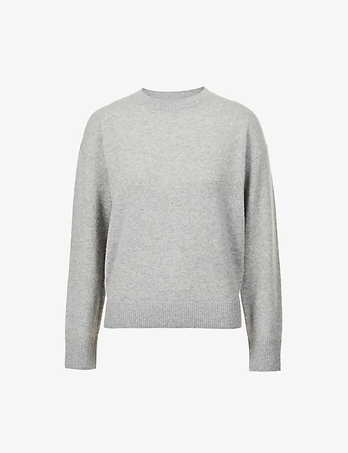 THEORY: Easy round-neck cashmere jumper