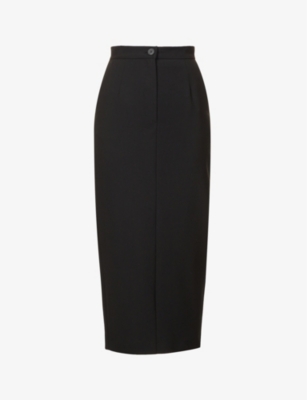 MAX MARA - Erik high-waisted wool midi skirt | Selfridges.com