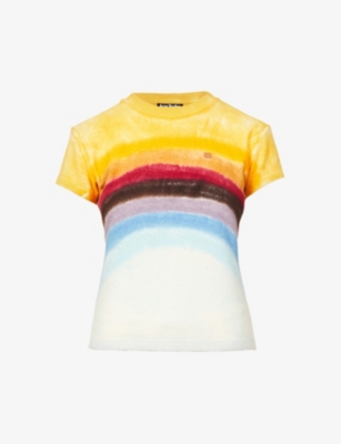 Acne studios store rainbow t shirt