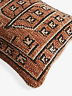 SOHO HOME: Bresle jute-blend bolster cushion 35cm x 90cm