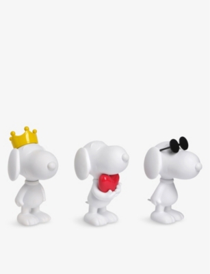 LEBLON DELIENNE: Snoopy assorted resin figure set of three