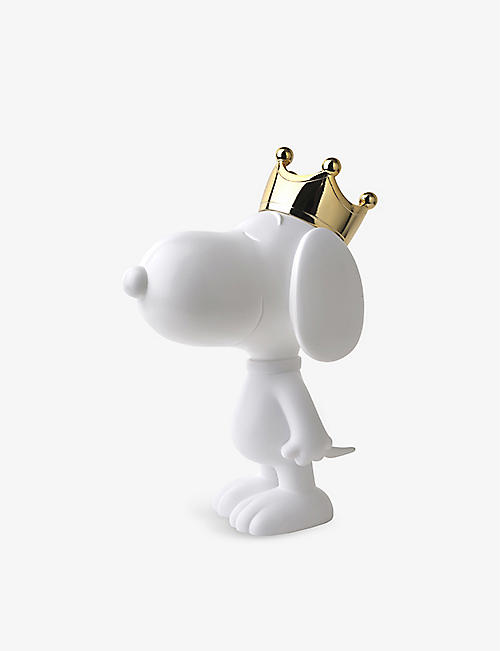 LEBLON DELIENNE: Snoopy polished resin figurine 31cm