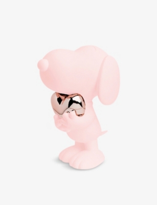 LEBLON DELIENNE: Snoopy polished resin figurine 27cm