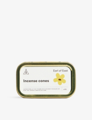 EARL OF EAST - Flower Power incense cones pack of 16