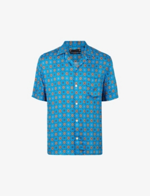 AllSaints 'Emblem' patterned shirt, Men's Clothing