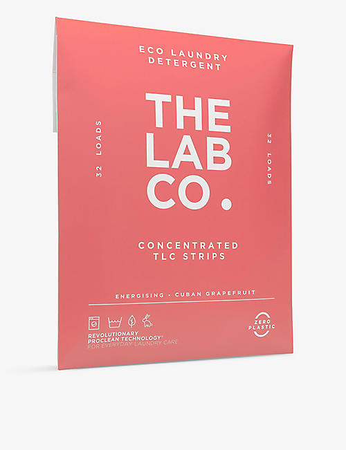 THE LAB CO: TLC Energising concentrated laundry strips pack of 32