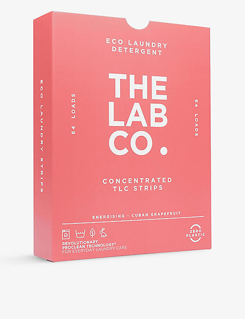 THE LAB CO: TLC Energising concentrated laundry strips pack of 64