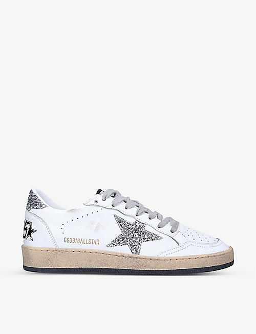 GOLDEN GOOSE: Ball Star 11325 leather low-top trainers
