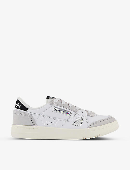 REEBOK: LT Court leather low-top trainers