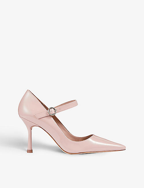 LK BENNETT: Camille patent-leather Mary-Jane heels