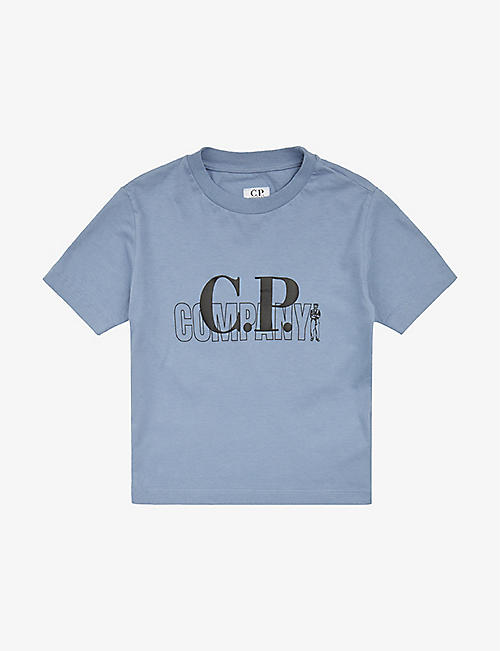 CP COMPANY: Logo-print cotton-jersey T-shirt 4-14 years