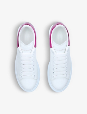 alexander mcqueen trainers red back