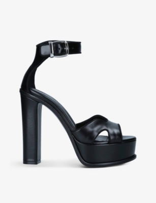 Alexander McQueen Spiked-Sole High-Heel Sandals