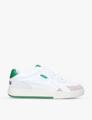 Palm Angels Palm University Sneakers In White/comb