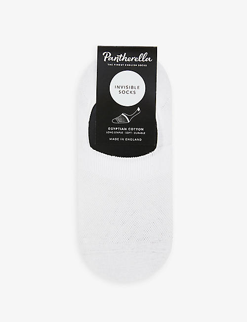 PANTHERELLA: Classic cotton-blend invisible socks