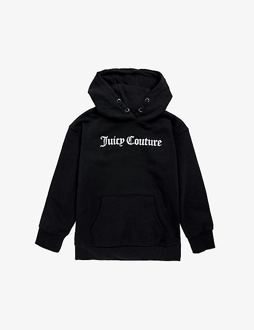 JUICY COUTURE: Logo-print cotton-blend hoody 3-16 years