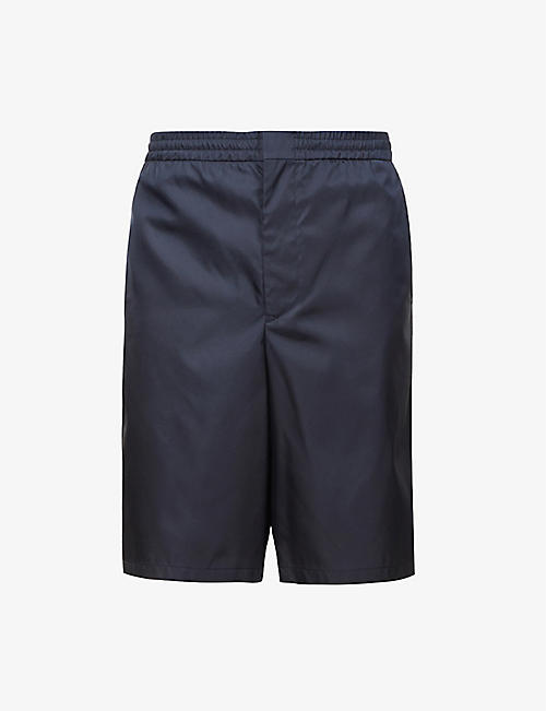 PRADA: Re-Nylon relaxed-fit recycled-polyamide shorts