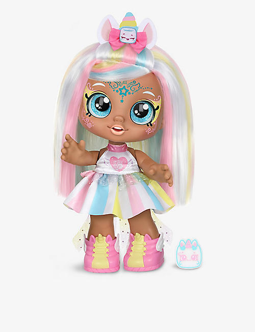 POCKET MONEY: Kindi Kids Dress Up Magic Marsha Mello Unicorn face-paint doll