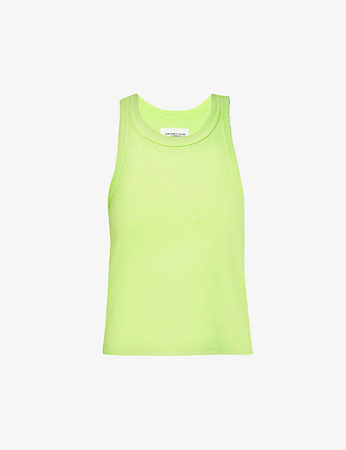 SINCERELY JULES X BANDIER: Sincerely Jules x Bandier Willow cotton-jersey tank top