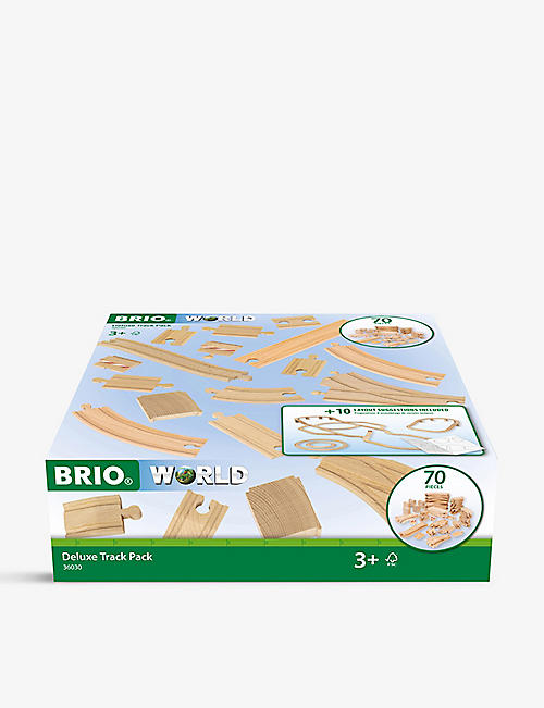 BRIO: Deluxe wooden track pack