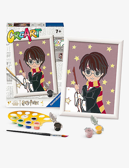 CREART: Paint By Numbers Harry Potter activity kit