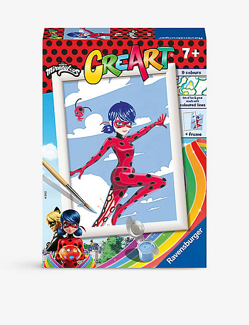 CREART: Miraculous paint by numbers activity kit