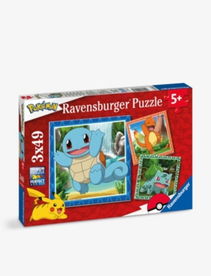 POKEMON - Pokemon 49-piece puzzles set of three | Selfridges.com