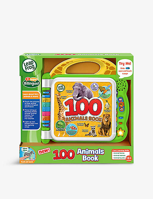 LEAP FROG: 100 Animals interactive book