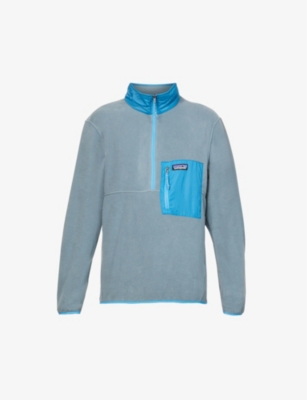 Microdini half-zip recycled-polyester sweatshirt