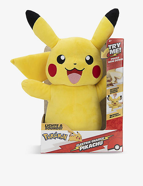 POKEMON: Electric Charge Pikachu soft toy 28cm