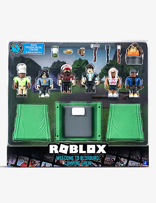 ROBLOX: Welcome Bloxburg Camping Crew 玩具套装