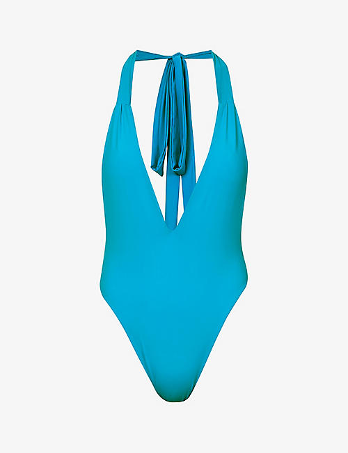 MYRA SWIM: Farrah V-neck swimsuit