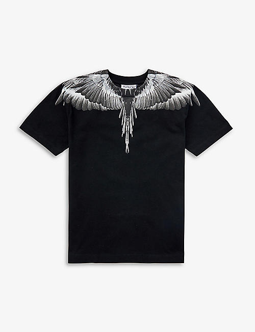 MARCELO BURLON: Icon Wings graphic-print cotton-jersey T-shirt 4-12 years