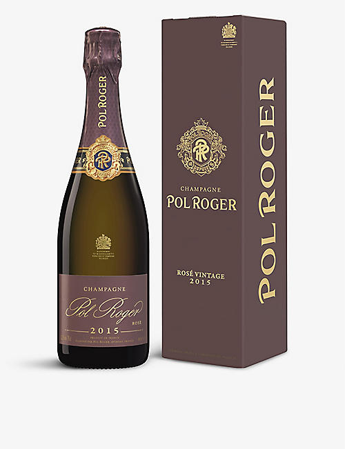 POL ROGER: Rosé brut champagne 2015 750ml
