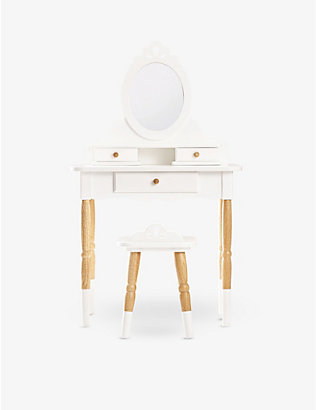LE TOY VAN: Vanity Table and Stool wooden furniture set 92cm
