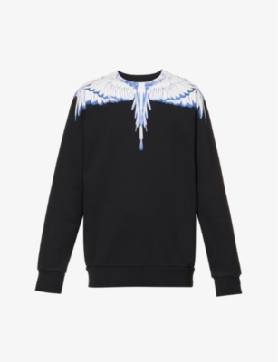 Icon Wings graphic-print cotton-jersey sweatshirt