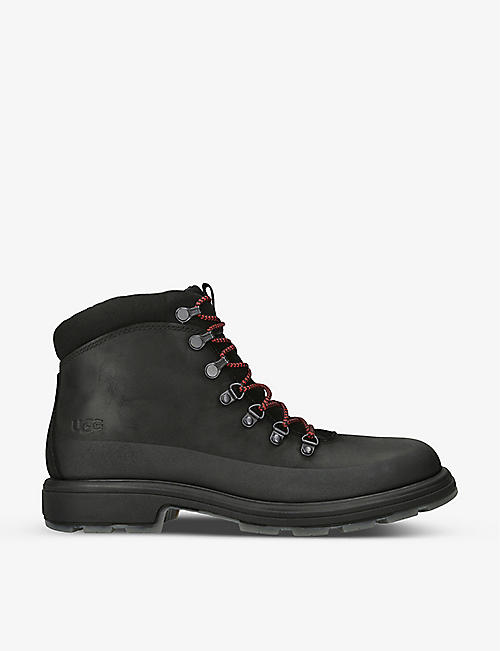 UGG: Biltmore padded-collar leather hiker boots