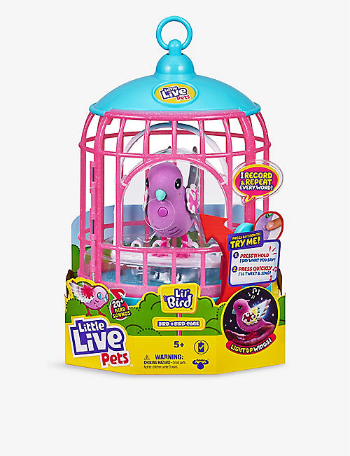 LITTLE LIVE PETS：Lil' Bird Polly Pearl 鸟笼玩具