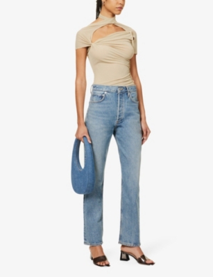AGOLDE: 90s Pinch Waist Straight-Leg Denim Jeans