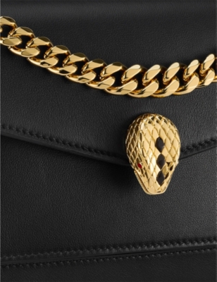Serpenti East-West Maxi Chain Shoulder Bag