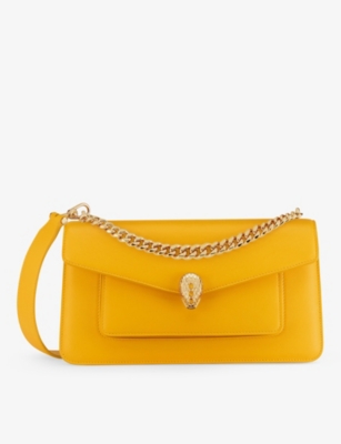 Serpenti East-West Maxi Chain Shoulder Bag