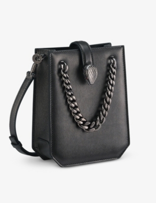 TÚI BVLGARI Serpenti Forever leather tote bag