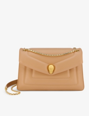 BVLGARI Serpenti Reverse leather cross-body bag