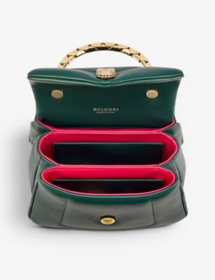 BVLGARI Serpenti Reverse leather cross-body bag