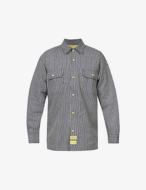 DICKIES: Dickies x New York Sunshine Work striped relaxed-fit cotton shirt