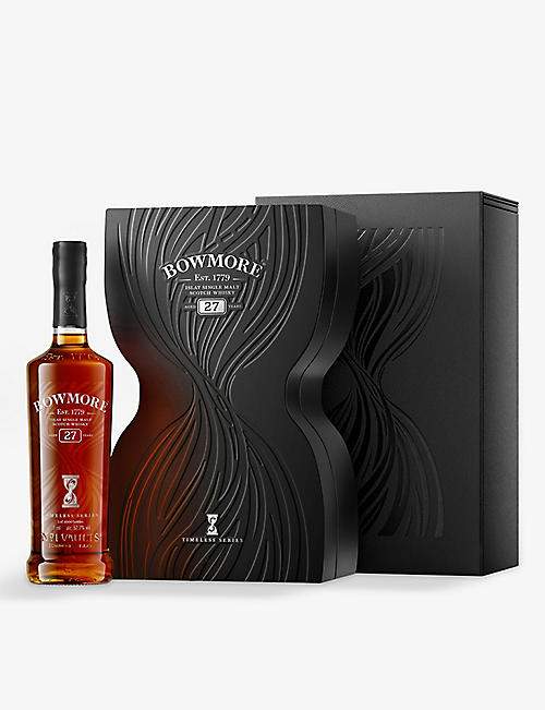 BOWMORE: 27-year-old single-malt Scotch whisky 700ml