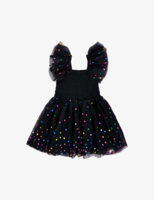 STELLA MCCARTNEY Polka-dot tulle dress 4-12 years