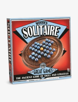 Board Games Solitaire wooden board game