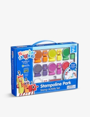 NUMBERBLOCKS: Stampoline Park activity set