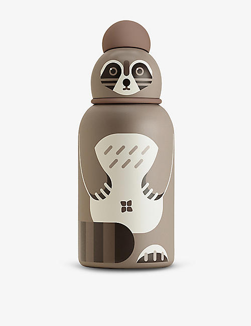 WATERDROP: Toddler Collection Roxy Raccoon stainless-steel water bottle 400ml